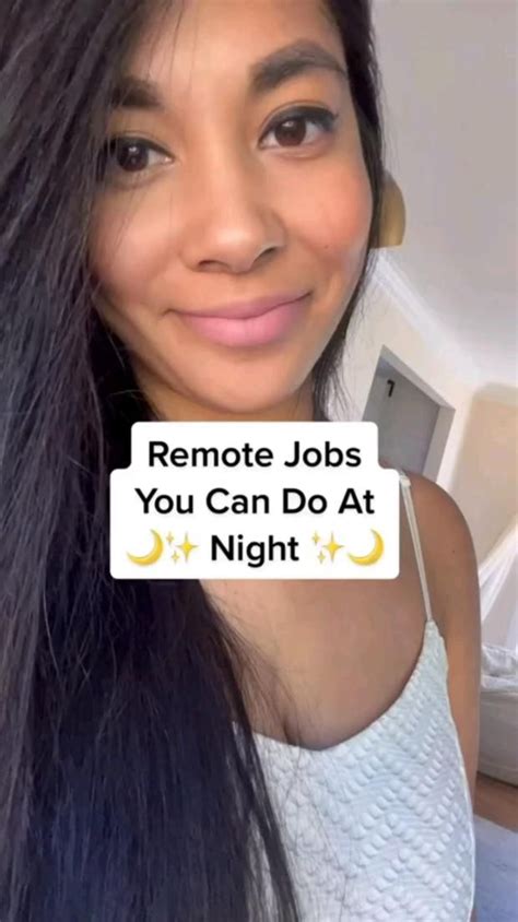 Remote Jobs You Can Do At Night 🌛