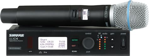 Радиосистема SHURE ULXD24E/B87A с ручным передатчиком