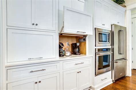 Clean Kitchen Design: Appliance Garages, Concealed Appliances