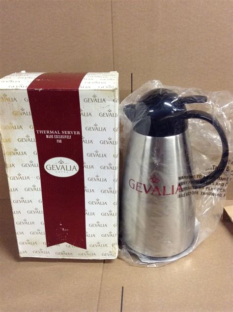 Gevalia Coffee Carafe Thermal Server 2774 Auctionninja