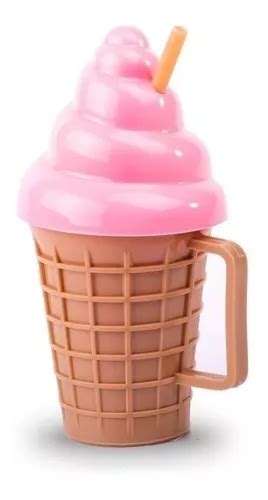 Vaso Helado Cucurucho Pl Stico Con Sorbete Souvenier Sorbito En Venta