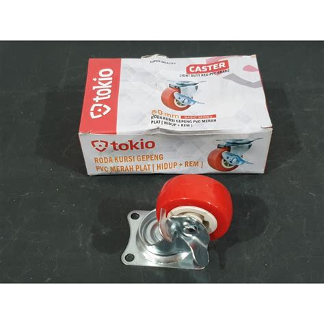 Jual Roda Nylon Nilon Merah Hidup Rem Shopee Indonesia