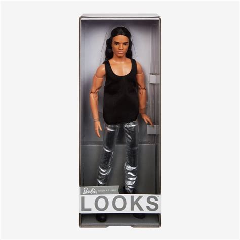 Barbie Looks Doll Ken Doll Long Brunette Hair Hcb Barbiepedia