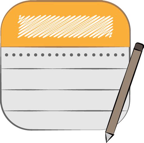 Notes App Aesthetic Vector Icon - [Free Download] - (SVG and PNG)