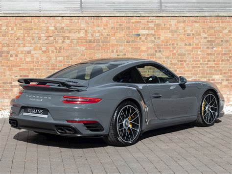 Used Porsche Turbo S Pts Th Anniversary Graphite Grey