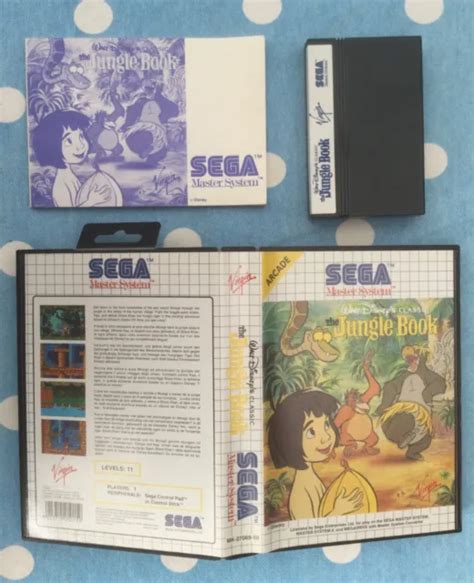 Jungle Booksega Master Systemcompleteuk Seller Fast Ukpostage