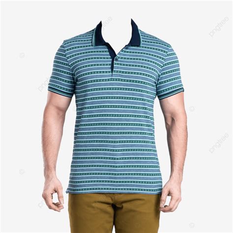 Camisa Polo Cor Azul Céu Manga Curta Para Homens Passaporte Photo PNG