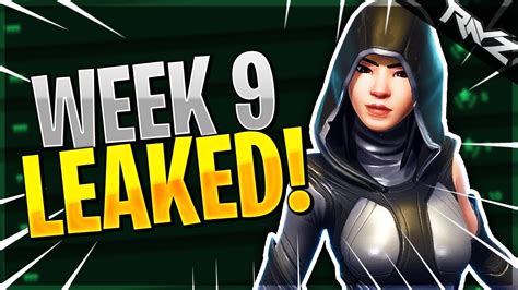 All Week Challenges Leaked Fortnite Battle Royale Youtube