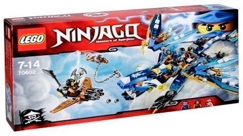 Lego Ninjago 70602 Jay S Elemental Dragon Lego Speed Build YouTube