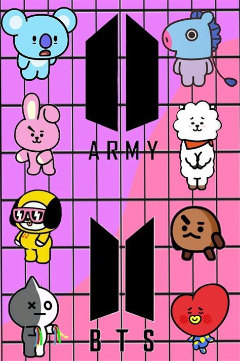 Rj Bt21 Wallpapers Top Free Rj Bt21 Backgrounds Wallpaperaccess