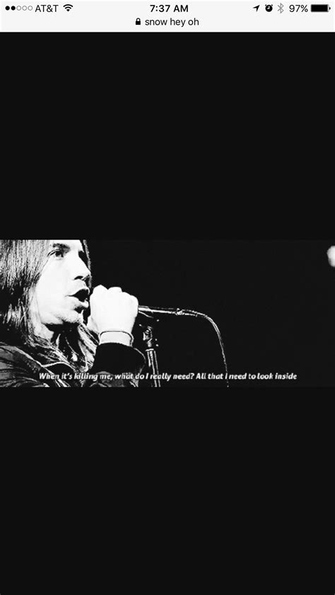 Red Hot Chili Peppers Song Quotes