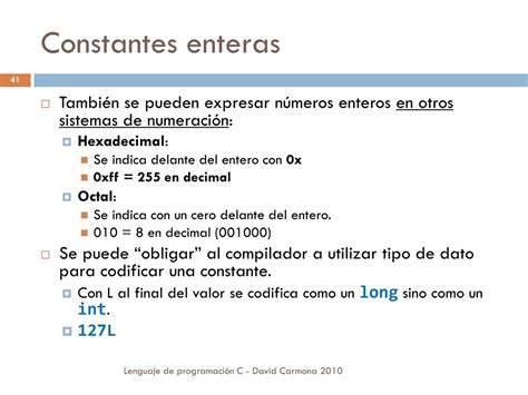 Ejemplo De Constantes En Programacion Mxedusa