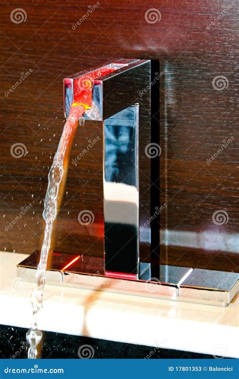 Hot Led Faucet Stock Image Image Of Modern Handle Water