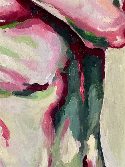 Nude Woman Oil Painting Female Body Oil On Canvas Etsy