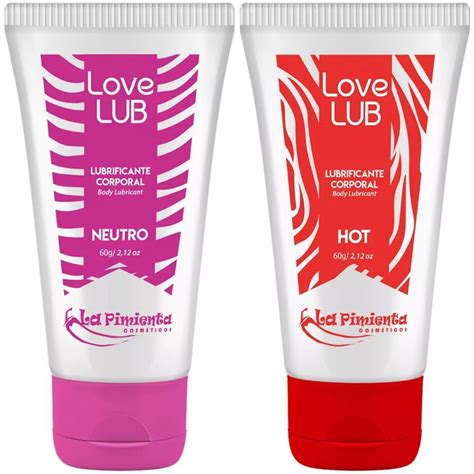 Kit 2 Lubrificante Íntimo Base D água Neutro Ice Hot Love Lub Sex Shop Shopee Brasil