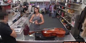 Hottie MILF Goes To A Pawnshop And Pawns Her Pussy For Money Tnaflix