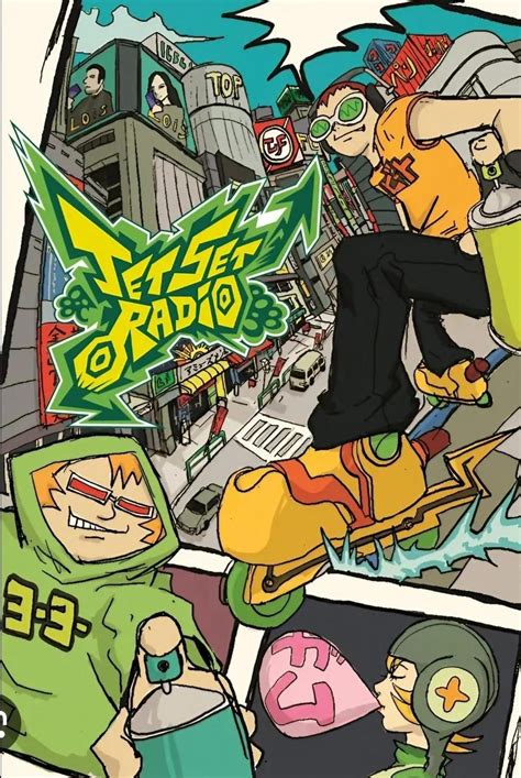 Jet Grind Radio 2000 Ry2kaesthetic