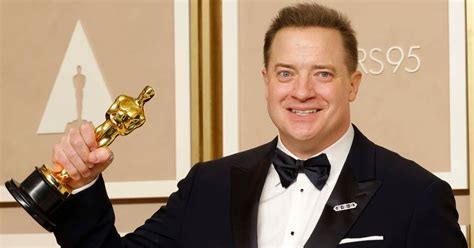 Oscars 2023 Brendan Fraser Wins Best Actor For The Whale MEAWW