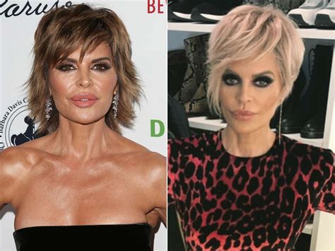Lisa Rinna Shows Off A New Blonde Hairstyle