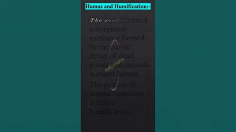 define humus   humification humus  humification