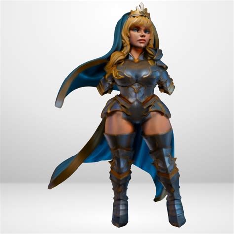 Hot Goblin ルアーブリッツァーA ミニチュア ホットゴブリン 鎧姿のヒロイン