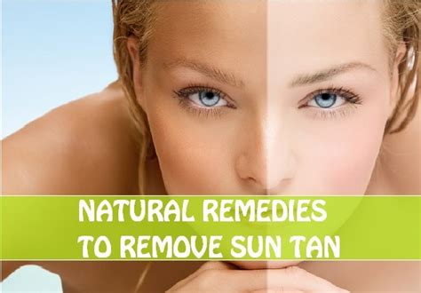 7 Natural Remedies for Sun Tan Removal from Face Quickly