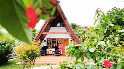 A Frame Beach Chalets Rooms Available At La Digue Island Lodge The