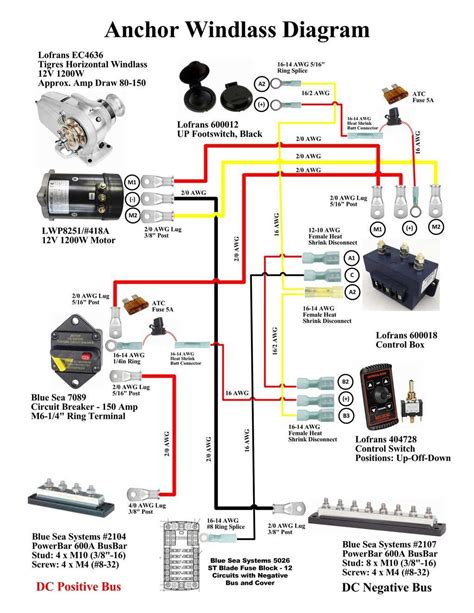 Diagram For Wiring An Anchor Windlass