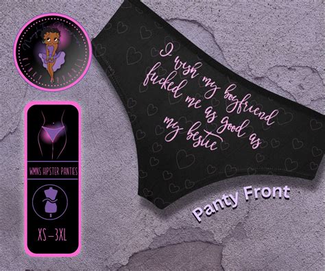 Bff Fucks Better Than Bf Hotwife Hipster Panties Lesbian Etsy