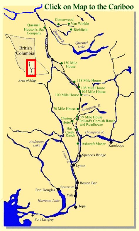 cariboo wagon road | Social studies elementary, Fraser river, Map