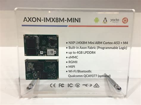 TechNexion AXON and FLEX SoM Families Feature i.MX 8M Mini SoC, FPGA ...