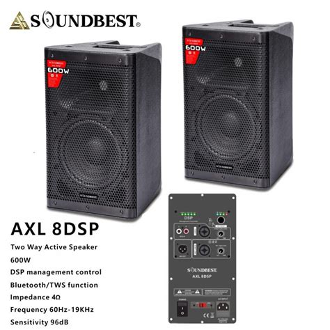 Jual Speaker Aktif Soundbest AXL8 DSP Original 8 Inch Active AXL 8 DSP