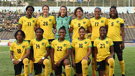 Jamaica faces Brazil in their historic debut in the Women's Football ...