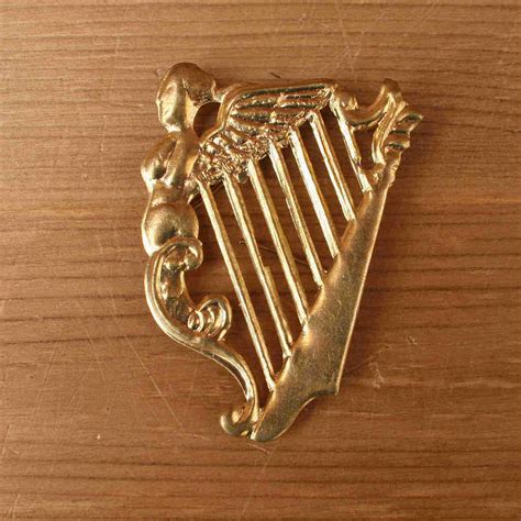 Irish Harp Badge Civil War Sutler