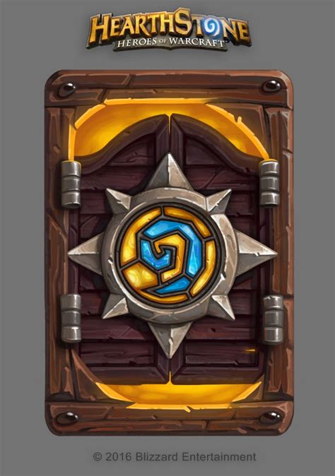 Artstation Blizzcon Hearthstone Card Back Charl Ne Le Scanff