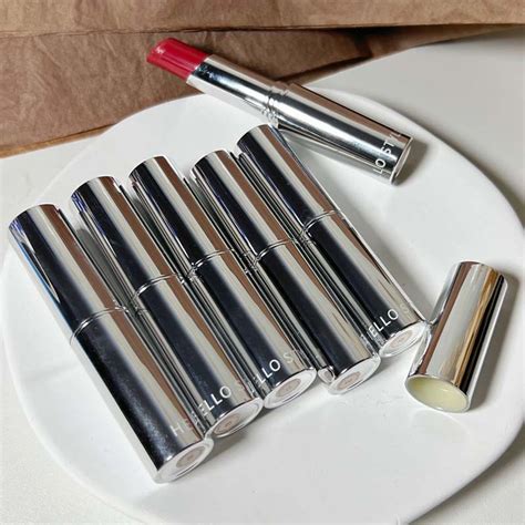 Batom Mate Hello Style Prova D Gua Baton Nude Lip Glaze Velvet Lipstick Resistente Gua De