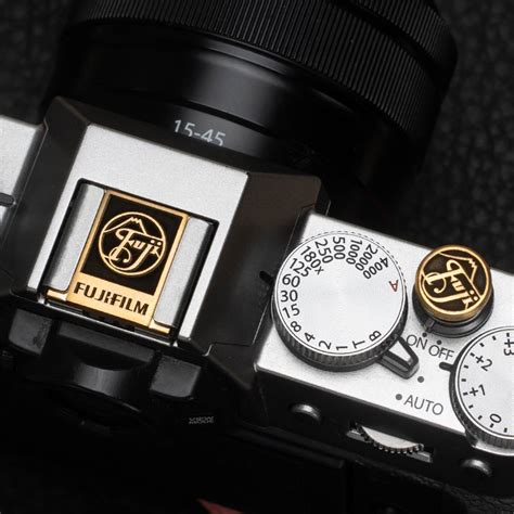 Camera Pure Copper Hot Shoe Key Shutter Button Suitable For Fujifilm X100VI XT50 XS20 XT5 Camera