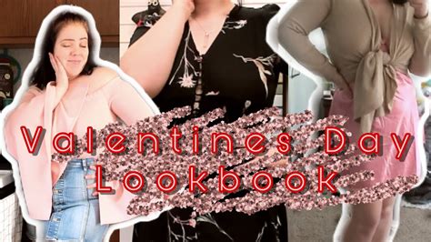 Valentines Day Lookbook For Every Occasion Curvy Girl Fashion Youtube