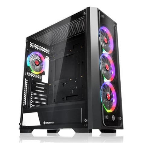 Raijintek Компьютерный корпус PONOS TG4 , black, (0R20B00198), черный ...