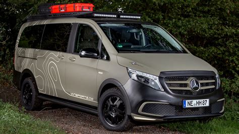 2020 Mercedes Benz V Class Vp Gravity Geotrek Edition By Vansports Baggrundsbilleder Og