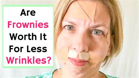 Frownies - Worth It For Less Wrinkles? - YouTube