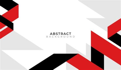 Premium Vector | Red and black abstract banner background premium vector