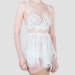 Peephole Bralette Hedera Cristina Aielli Couture Lingerie