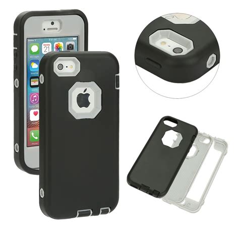 Shockproof Heavy Duty Armor Hard Case Cover For Apple Iphone 5s Se 6 6s Plus Ebay