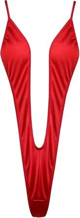 Amazon MODSON Women S Extreme Mini Sling Lingerie Micro Halter