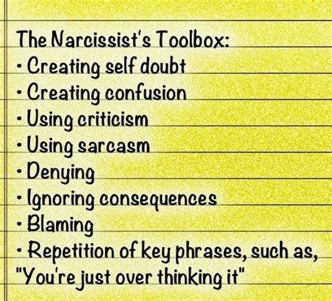 Symptoms Of A Narcissistic Person