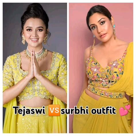 Surbhi Chandana Tejaswi Prakash Outfit Look Beautiful Actress