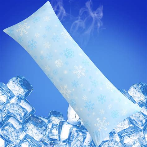 Amazon HCORA Cooling Body Pillow Case For Hot Sleepers Floral Body Pillow Cover Cooling