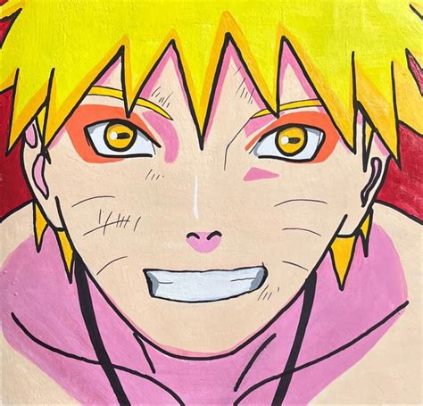 Naruto drawing using Posca and paints | Naruto drawings, Naruto ...