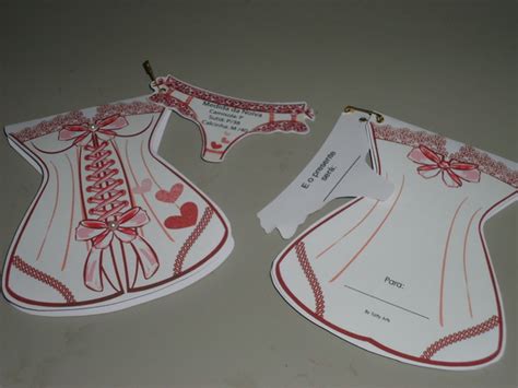 Convite Ch De Lingerie Elo Produtos Especiais